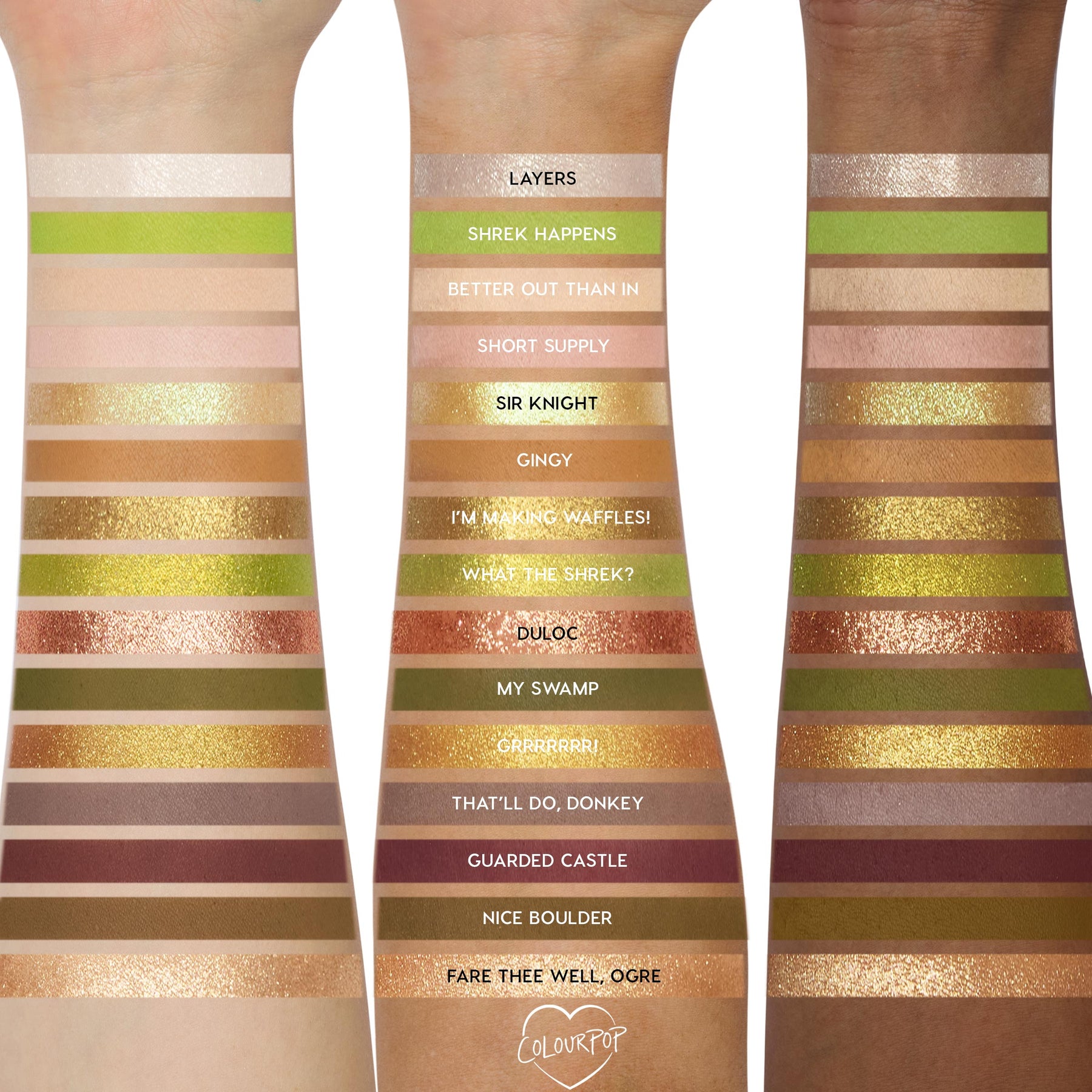 ColourPop X DreamWorks Shrek | Colour Edit